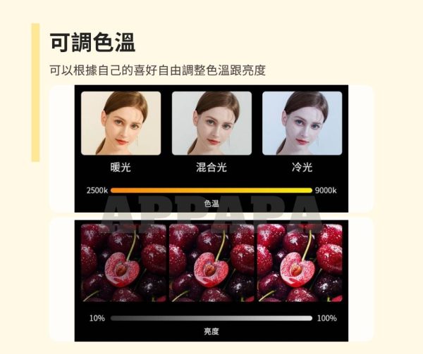 Model Y 煥新版 RGB 全彩便攜式多功能LED補光燈：圖片 3