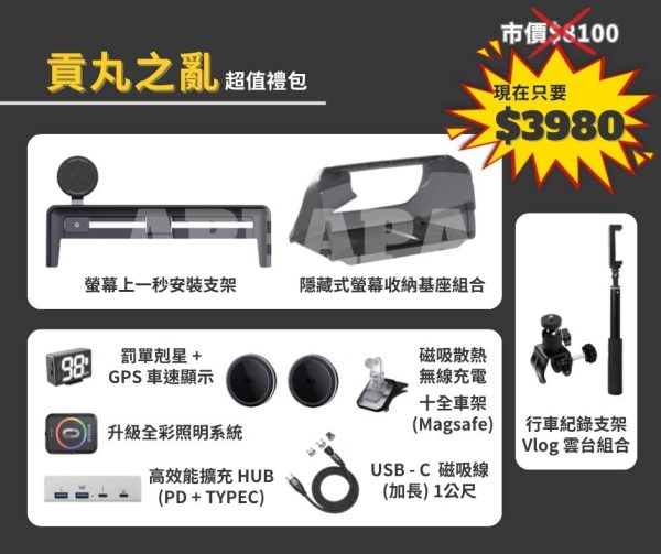 Model Y 煥新版 貢丸之亂大禮包